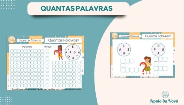 Quantas palavras Quantas palavras