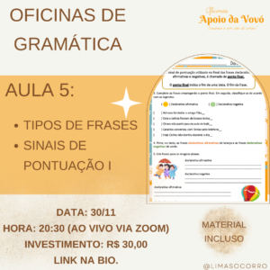 Oficina de Gramática Aula 5