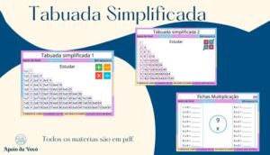 Tabuada simplificada