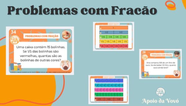 Problemas com Fração Problemas com Fração