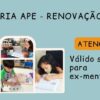 Mentoria APE - renovação Mentoria APE - renovação