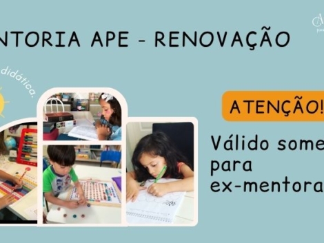Mentoria APE - renovação