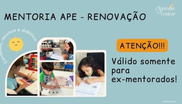 Mentoria APE - renovação Mentoria APE - renovação